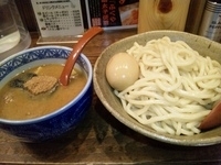 「つけ麺&味玉」@つけ麺専門店 三田製麺所 池袋西口店の写真