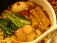 「NIBOSHI 2月限定 味玉ランチサービス 大盛マイ箸サービス」@鶏の穴の写真