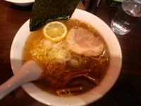 「963ラーメン（太麺/大盛）+ライス&生玉子（ランチサービス）」@らーめんBAR 963の写真