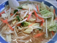 「タンメン （￥600）」@ら〜めん つきみの写真