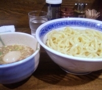 「つけめん750円・中盛400g（50円増）+味玉100円」@燦燦斗の写真