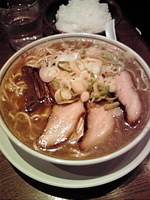 「バリ煮干そば 750円（1日限定30食）」@中華そば つし馬の写真