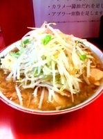 「大豚 ニンニク  あぶら」@ラーメン二郎 小岩店の写真