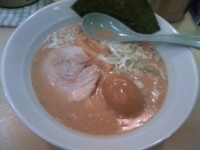 「焦がし醤油ラーメン味玉 600円」@さいたま屋 人形町店の写真