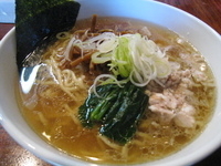 「自然洞ラーメン白（正油）」@自然洞 麺舗の写真