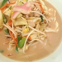 「とんこつみそちゃんぽん¥550」@長崎ちゃんぽん リンガーハット スマーク伊勢崎店の写真