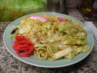 「「汁無しちゃんぽん（￥800）」」@ばってん亭の写真