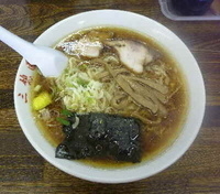 「ラーメン（600円）」@三憩園の写真