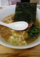 「ラーメン（ランチサービス400円）」@食空間 濱ちゃんの写真