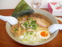 「地鶏阿波家ラーメン大盛り（900円）」@地頭鶏ラーメン本舗 阿波家 宇都宮店の写真