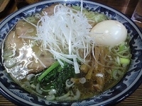 「塩ラーメン+味玉（800円）」@軍鶏ラーメン美幸の写真