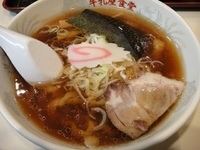 「ミニラーメン極太」@牛乳屋食堂 新横浜ラーメン博物館店の写真