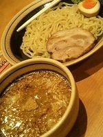 「濃厚魚介醤油つけめん」@支那そば きび ラーメン国技館店の写真