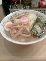 「ラーメン（大）+温野菜」@新橋 大勝軒の写真