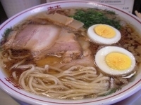 「尾道ラーメン（+大盛り&ゆで卵）」@大醤軒の写真