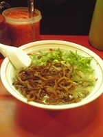 「長浜ラーメン+キクラゲ」@博多長浜屋台やまちゃん 銀座店の写真