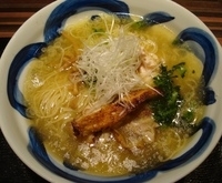 「とりそば（塩味）+とりわんたん」@天神下 大喜 高円寺分店の写真