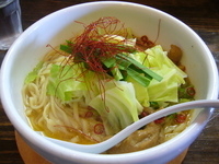 「もうれつ台湾らーめん+コーラ」@柳麺 極っ庵の写真