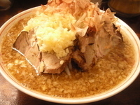 「マンモスラーメン800円」@泪橋の写真