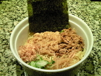 「脂そば 500円」@元祖脂そば 背脂醤油 のあの写真