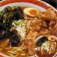 「醤油らーめん・太麺 600円」@みぞのくち野郎の写真