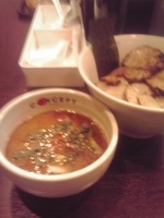 「魚介つけめんチャーシュー」@自家製麺 CONCEPTの写真