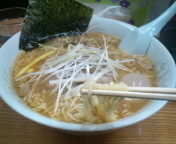 「もつラーメン(みそ)800円+煮玉子100円」@政宗ラーメンの写真
