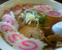 「チャーシューめん￥780 + なるとだく￥100」@佐野ラーメン こまちゅ屋の写真