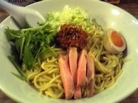 「辛し油そば大盛（800円）」@麺屋 翔丸の写真