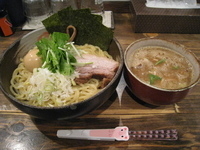 「特製つけめん+大盛」@中華そば 椿の写真