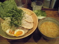 「特製つけ麺 ライス（ランチサービス）」@麺や天鳳 方南町店の写真