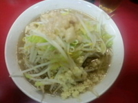 「小ラーメン（ヤサイ・ニンニク・アブラ）」@らーめん豚喜の写真