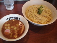 「つけめん（750円）+特盛（100円）」@つけめんTETSU 千駄木本店の写真