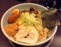 「油そば（大盛）」@自家製太打麺 勢拉 北習志野店の写真