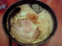 「白味噌らーめん」@北海道らーめん奥原流 久楽 高崎店の写真