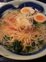 「とりそば800円+味玉100円」@天神下 大喜 高円寺分店の写真