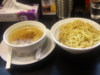 「背脂こってりつけ麺(中盛り)」@つけめん番長 銀の写真