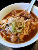 「焼豚ソバ（800円）」@焼豚ソバ 黒ナベの写真