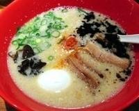 「赤丸かさね味+味玉 【850円+100円】」@博多一風堂 五反田店の写真