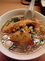 「えび塩ラーメン」@らあめん工房 まんぼぉの写真