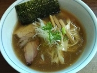 「らーめん（750円）+釜揚げしらすご飯（300円）」@麺処 びぎ屋の写真