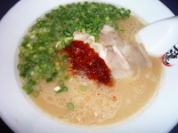「ラーメン カタメン 590円」@らーめん屋 鳳凛 春吉店の写真