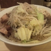 「豚そば（並）+ニンニク増し」@ラーメン慶次郎 本店の写真