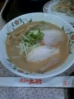 「ラーメンセット」@餃子の王将 大口駅前店の写真