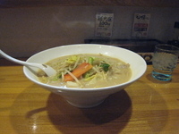 「豆乳野菜ラーメン」@ラーメン本陣  心 -こころ-の写真