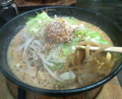 「極味噌強麺500円(開店5周年記念通常価格1050円)」@ラーメン 銀次の写真