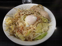 「まぜ郎八丁味噌味大盛（800円）」@潮中華 KAZEの写真