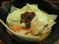 「スープカリー麺セット」@麺虎屋の写真