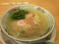 「塩ラーメン 550円」@中華レストラン 鈴蘭の写真