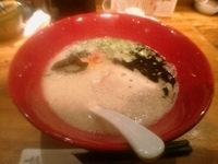 「￥900- 赤丸かさね味 + 替え玉2回（一玉25円キャンペーン」@一風堂 六本木店の写真